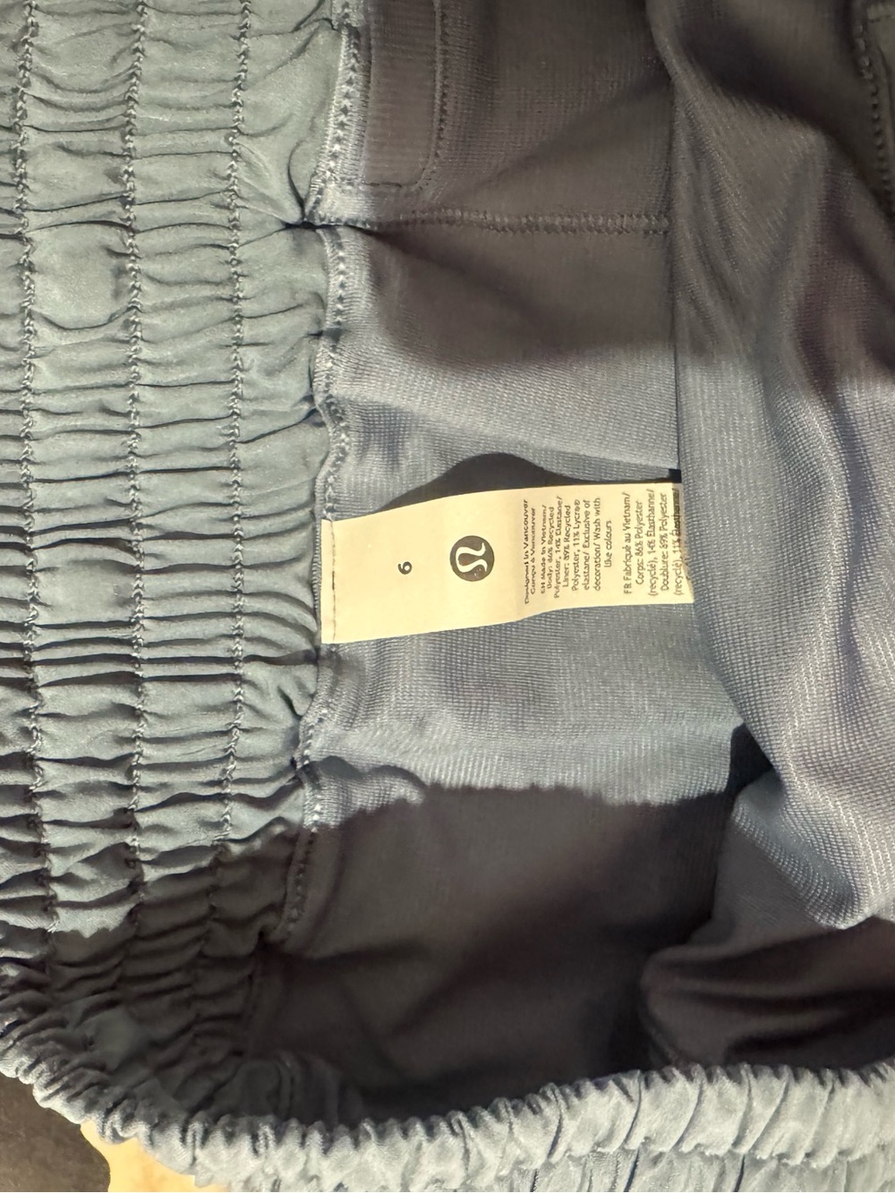 Blue lululemon shorts - Picture 3 of 3